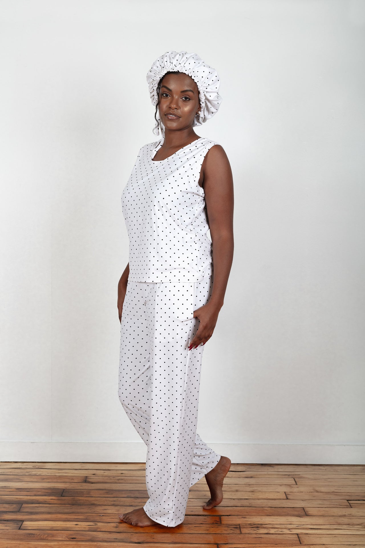 Women's Bamboo Moisture Wicking, Animal Print Long Sleeve Pajama